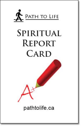 Spiritual Report Card